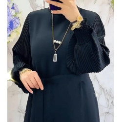 Hand Pleated Abaya